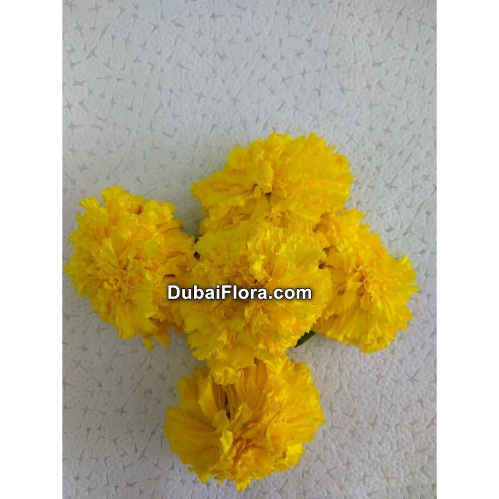 Fresh Yellow Marigold Flowers Loose (Genda)