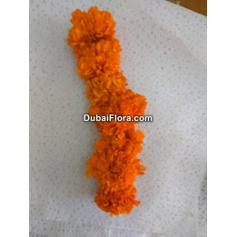 Fresh Orange Marigold Strings (Genda Gende Ki Ladi Lari)
