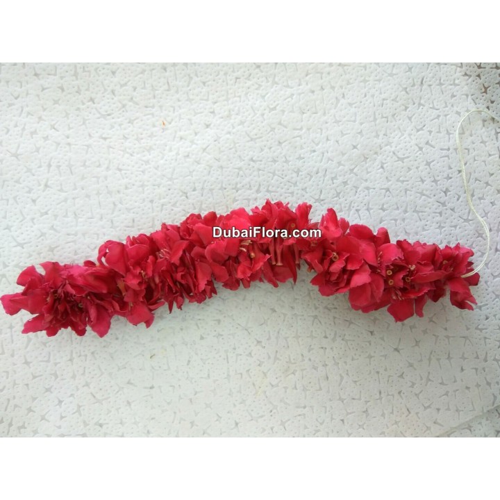 Fresh Red Oleander Flower Strings (Arali)