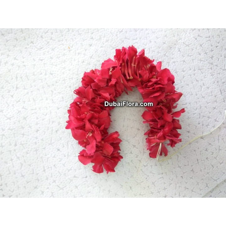Fresh Red Oleander Flower Strings (Arali)