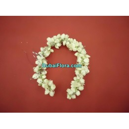 White Jasmine Kangan Bracelets Fresh Flower Gajrey – Price for 1 Piece