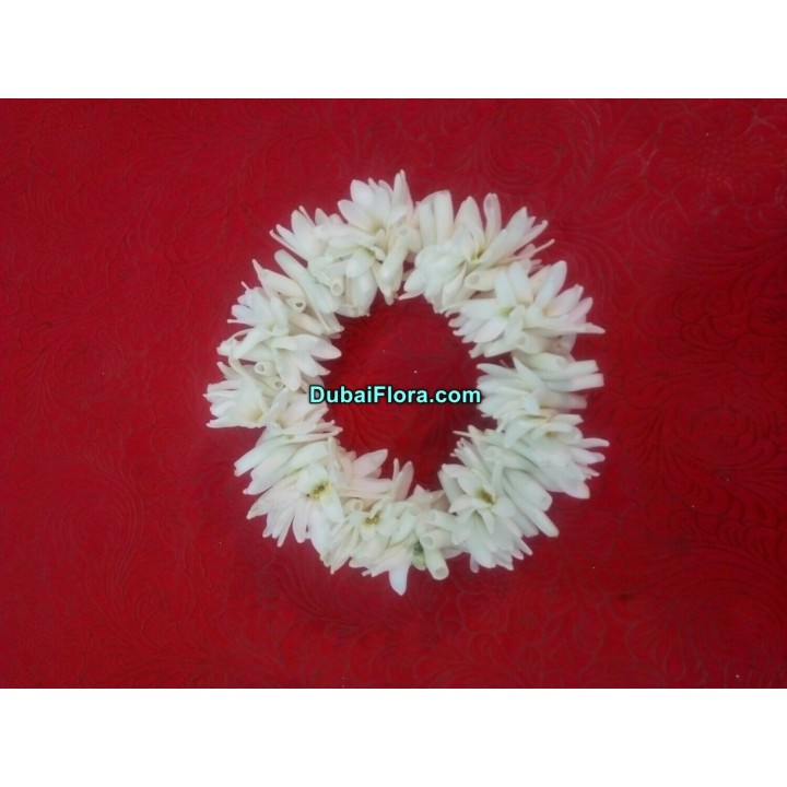 Fresh Tuberose Flower Bracelet – Price for 1 Piece