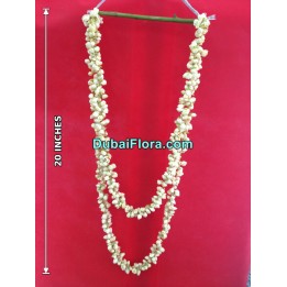 Fresh Jasmine Garland (Haar / Mala) – Traditional Floral String