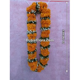 Fresh Orange Marigold Garland