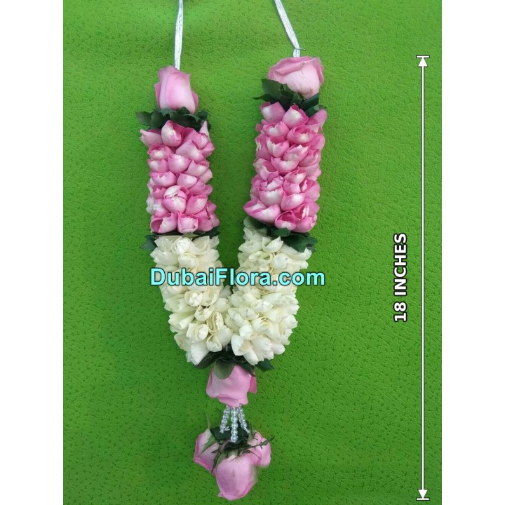 Fresh Rose Petals Garland (Small)