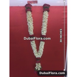 Fresh Jasmine and Rose Garland