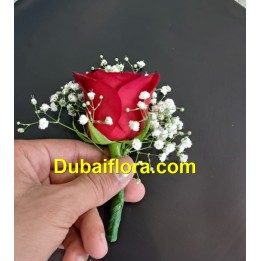 Fresh Red Boutonnieres