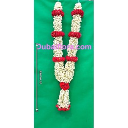 Fresh Jasmine and Baby Roses Garland