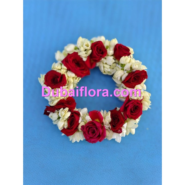 Fresh Kangan with Jasmine and Small Baby Roses