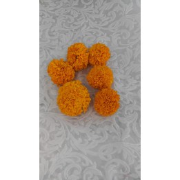 Fresh Orange Marigold Flowers Loose (Genda)