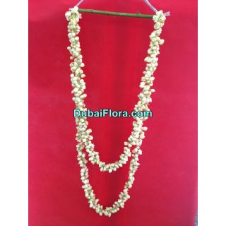 Fresh Jasmine Garland (Haar / Mala) – Traditional Floral String