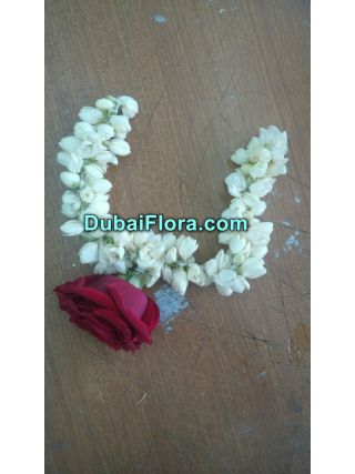 Flower Bracelet with Rose (2 Pieces)