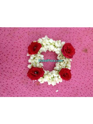Fresh Jasmine & Baby-Rose Kangan Bracelets – Pack of 2