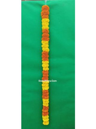 Fresh Marigold Strings Yellow & Orange Mix