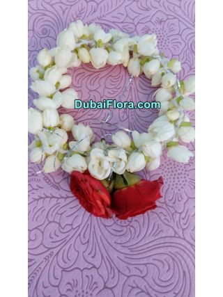 Jasmine Bracelet Kangan with Baby Roses (2 Pieces)