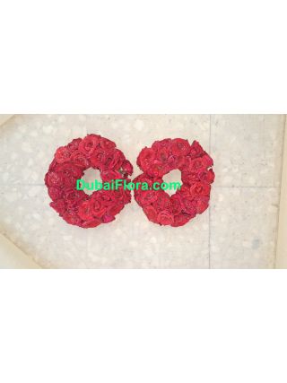 Pair of  Hand  Bracelet with small baby roses 