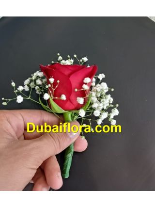 Red Boutonnieres