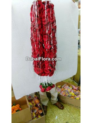 Red Roses Garland