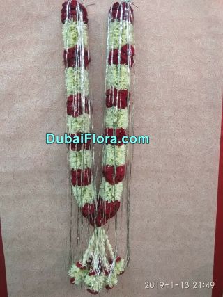 Tuberose and Rose Garland