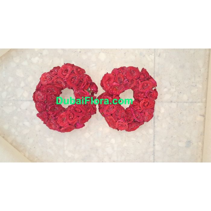 Pair of  Hand  Bracelet with small baby roses 