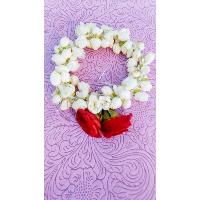 Jasmine Bracelet With Roses 15 Pieces (Fresh Flowers)