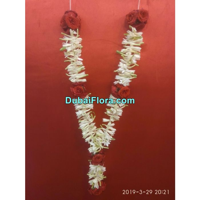 Tuberose and Rose Garland