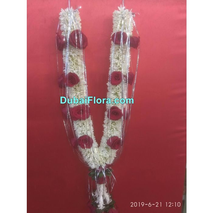 Tuberose and Rose Garland