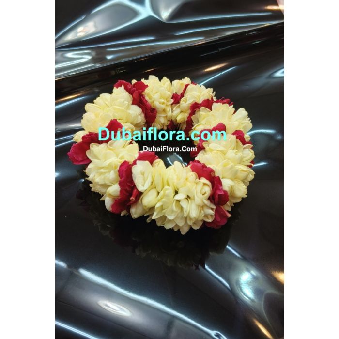 Pair  Jasmine kangan with rose patels 