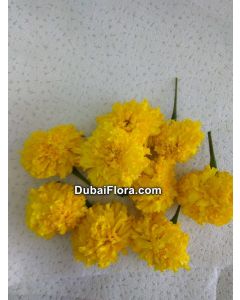 Yellow Marigold Flowers Loose (Genda)