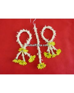 Flower Earrings and Bindi - Tika