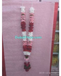 Chrysanthemum and Carnation Garland with Roses