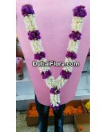 Tuberose and Vadamalli Flower Garland