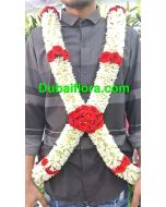 Baddi with tube roses and baby roses 